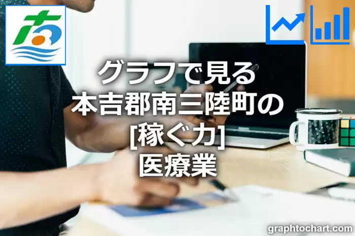 グラフで見る本吉郡南三陸町の医療業の「稼ぐ力」は高い？低い？(推移グラフと比較)