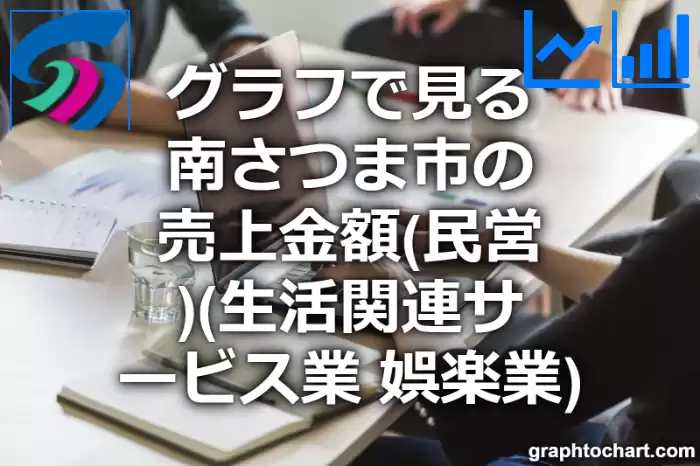 グラフで見る南さつま市の生活関連サービス業，娯楽業の売上金額（民営）は高い？低い？(推移グラフと比較)