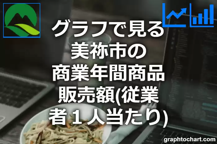 グラフで見る美祢市の商業年間商品販売額（従業者１人当たり）は高い？低い？(推移グラフと比較)
