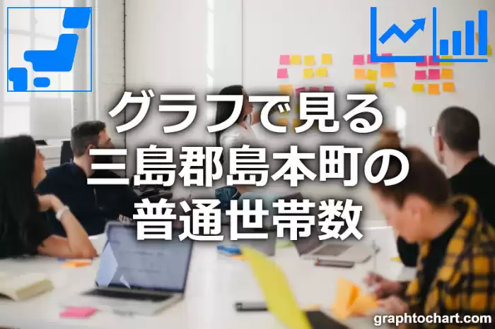 グラフで見る三島郡島本町の普通世帯数は多い？少い？(推移グラフと比較)