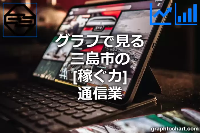 グラフで見る三島市の通信業の「稼ぐ力」は高い？低い？(推移グラフと比較)
