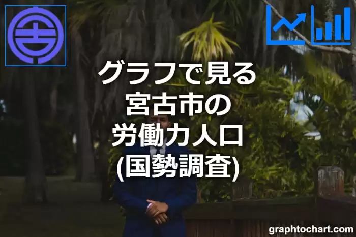 グラフで見る宮古市の労働力人口は多い？少い？(推移グラフと比較)