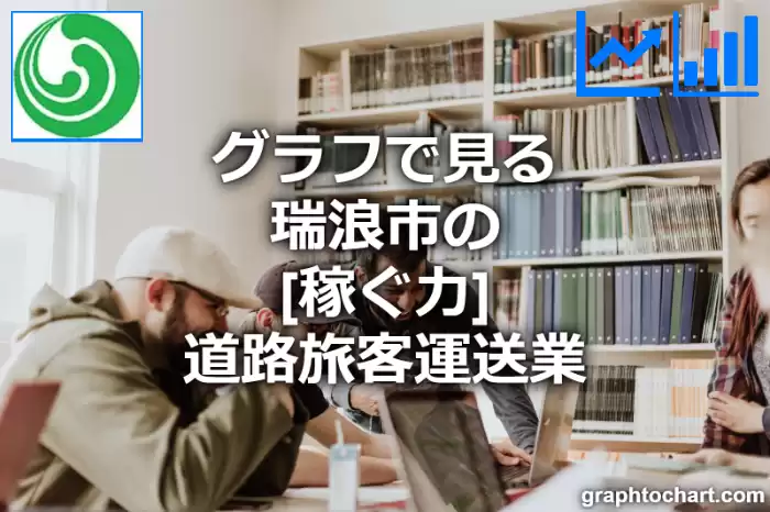 グラフで見る瑞浪市の道路旅客運送業の「稼ぐ力」は高い？低い？(推移グラフと比較)