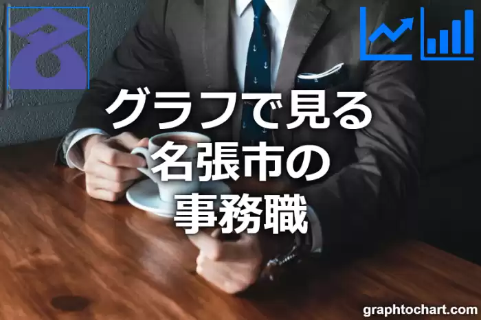 グラフで見る名張市の事務職は多い？少い？(推移グラフと比較)