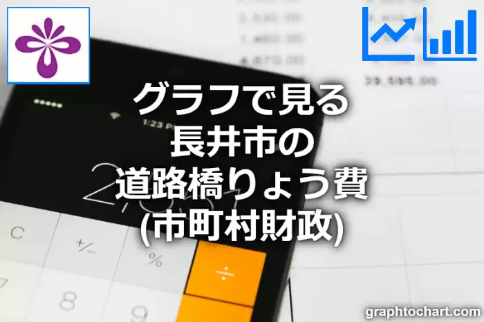 グラフで見る長井市の道路橋りょう費は高い？低い？(推移グラフと比較)
