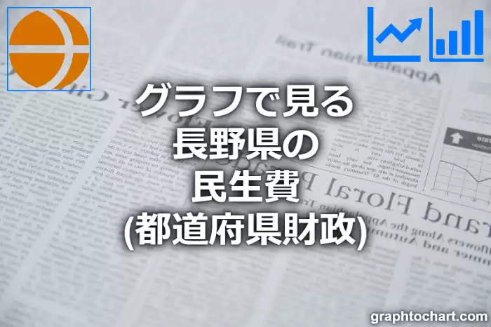 グラフで見る長野県の民生費は高い？低い？(推移グラフと比較)