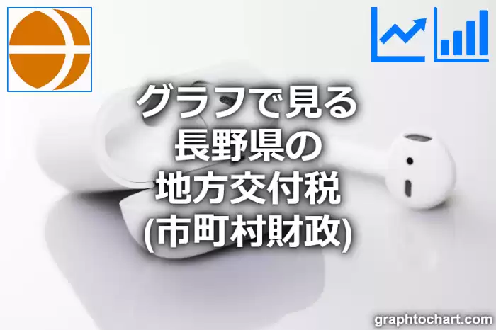 グラフで見る長野県の地方交付税は高い？低い？(推移グラフと比較)