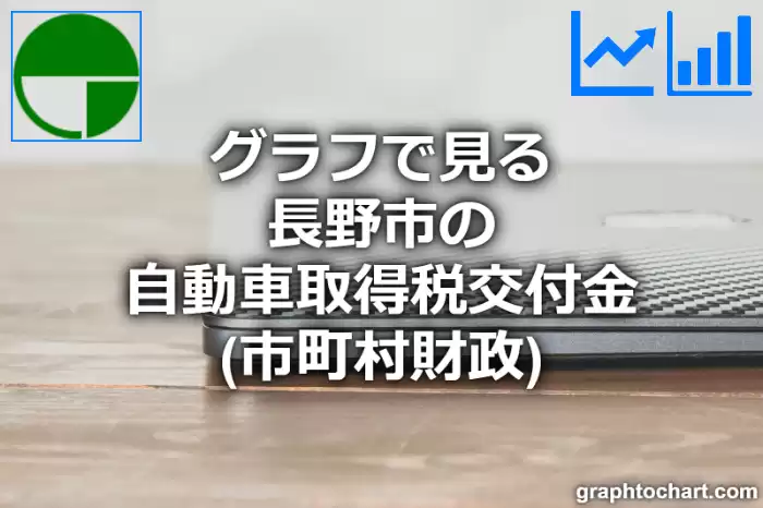 グラフで見る長野市の自動車取得税交付金は高い？低い？(推移グラフと比較)