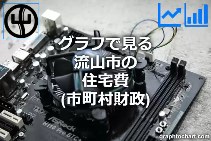 グラフで見る流山市の住宅費は高い？低い？(推移グラフと比較)