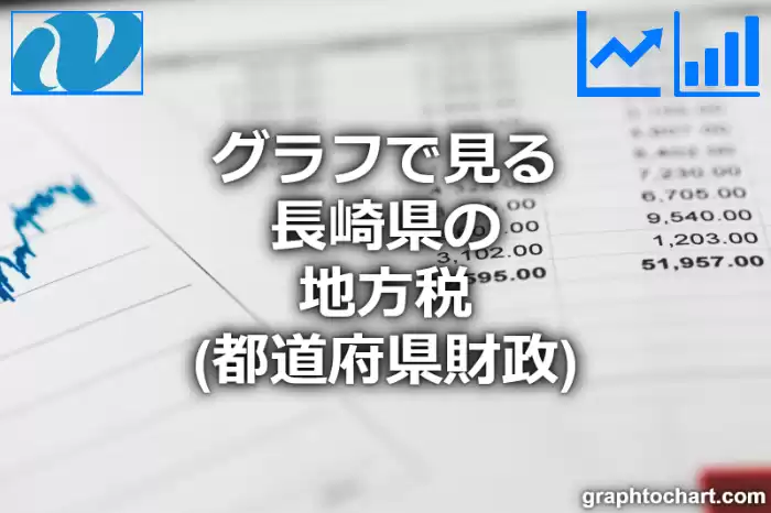 グラフで見る長崎県の地方税は高い？低い？(推移グラフと比較)