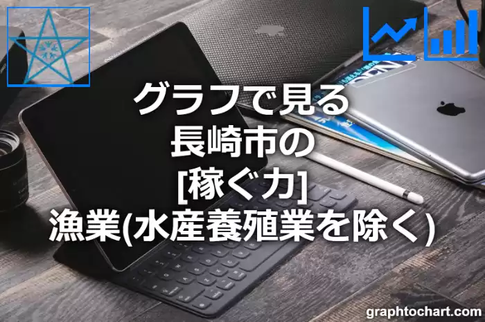 グラフで見る長崎市の漁業（水産養殖業を除く）の「稼ぐ力」は高い？低い？(推移グラフと比較)