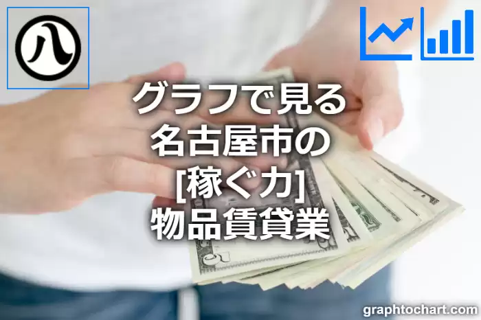 グラフで見る名古屋市の物品賃貸業の「稼ぐ力」は高い？低い？(推移グラフと比較)