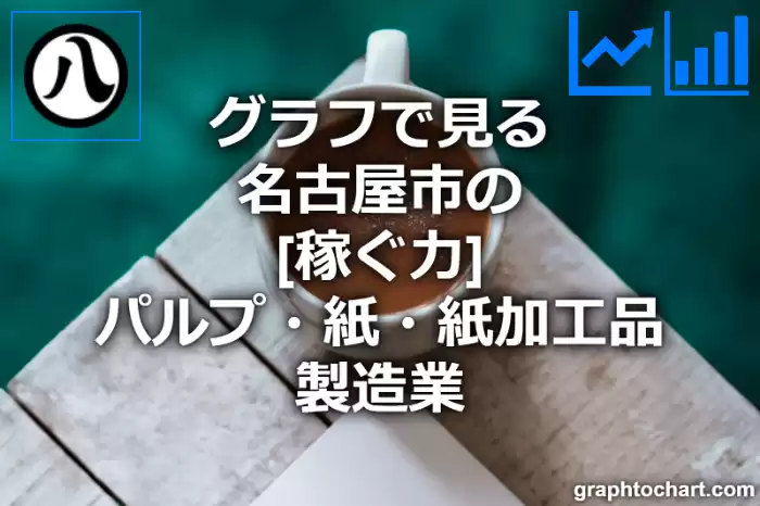 グラフで見る名古屋市のパルプ・紙・紙加工品製造業の「稼ぐ力」は高い？低い？(推移グラフと比較)