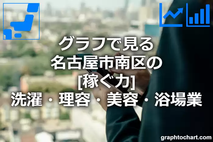 グラフで見る名古屋市南区の洗濯・理容・美容・浴場業の「稼ぐ力」は高い？低い？(推移グラフと比較)