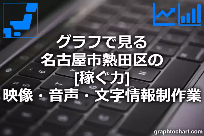 グラフで見る名古屋市熱田区の映像・音声・文字情報制作業の「稼ぐ力」は高い？低い？(推移グラフと比較)