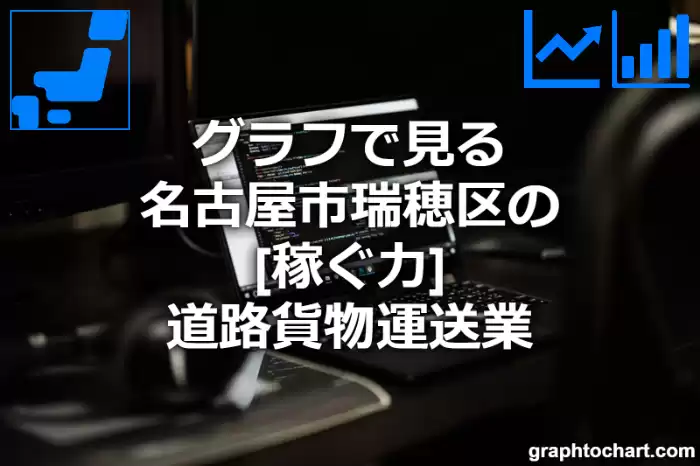 グラフで見る名古屋市瑞穂区の道路貨物運送業の「稼ぐ力」は高い？低い？(推移グラフと比較)