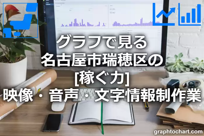 グラフで見る名古屋市瑞穂区の映像・音声・文字情報制作業の「稼ぐ力」は高い？低い？(推移グラフと比較)