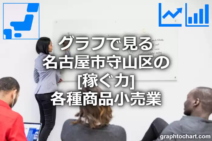 グラフで見る名古屋市守山区の各種商品小売業の「稼ぐ力」は高い？低い？(推移グラフと比較)