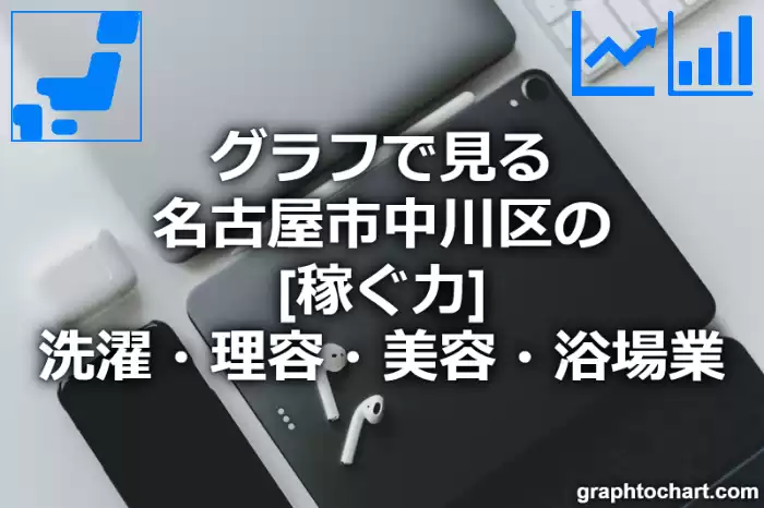 グラフで見る名古屋市中川区の洗濯・理容・美容・浴場業の「稼ぐ力」は高い？低い？(推移グラフと比較)