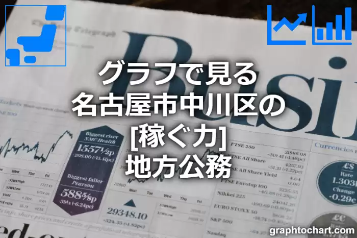 グラフで見る名古屋市中川区の地方公務の「稼ぐ力」は高い？低い？(推移グラフと比較)