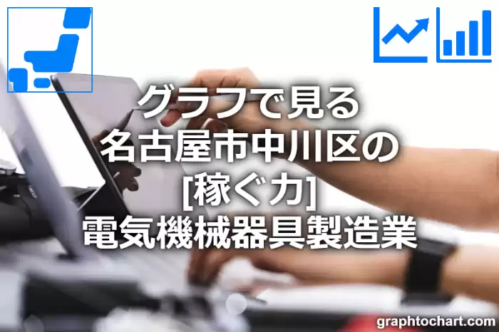 グラフで見る名古屋市中川区の電気機械器具製造業の「稼ぐ力」は高い？低い？(推移グラフと比較)