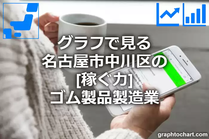 グラフで見る名古屋市中川区のゴム製品製造業の「稼ぐ力」は高い？低い？(推移グラフと比較)
