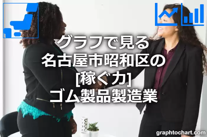 グラフで見る名古屋市昭和区のゴム製品製造業の「稼ぐ力」は高い？低い？(推移グラフと比較)