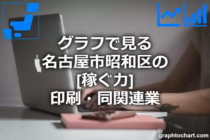 グラフで見る名古屋市昭和区の印刷・同関連業の「稼ぐ力」は高い？低い？(推移グラフと比較)