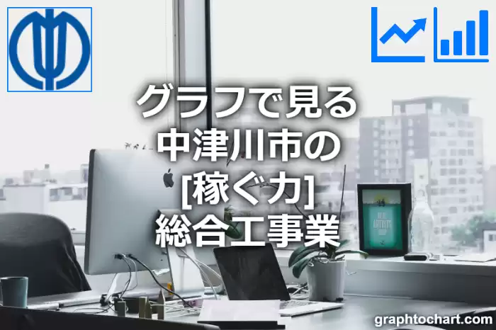 グラフで見る中津川市の総合工事業の「稼ぐ力」は高い？低い？(推移グラフと比較)