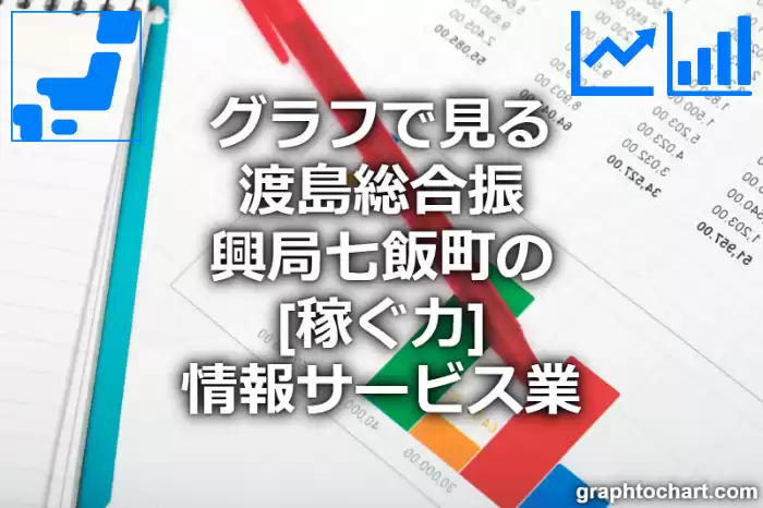 グラフで見る渡島総合振興局七飯町の情報サービス業の「稼ぐ力」は高い？低い？(推移グラフと比較)