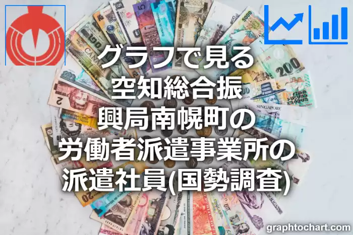 グラフで見る空知総合振興局南幌町の労働者派遣事業所の派遣社員は多い？少い？(推移グラフと比較)