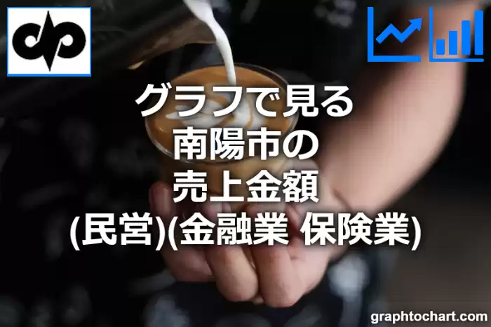 グラフで見る南陽市の金融業，保険業の売上金額（民営）は高い？低い？(推移グラフと比較)