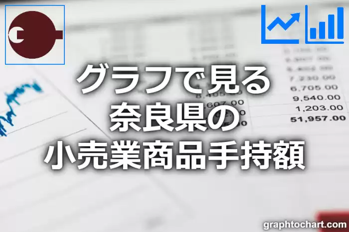 グラフで見る奈良県の小売業商品手持額は高い？低い？(推移グラフと比較)