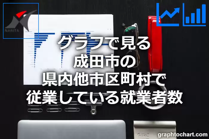 グラフで見る成田市の県内他市区町村で従業している就業者数は多い？少い？(推移グラフと比較)