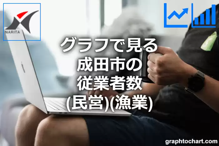 グラフで見る成田市の従業者数（民営）（漁業）は多い？少い？(推移グラフと比較)