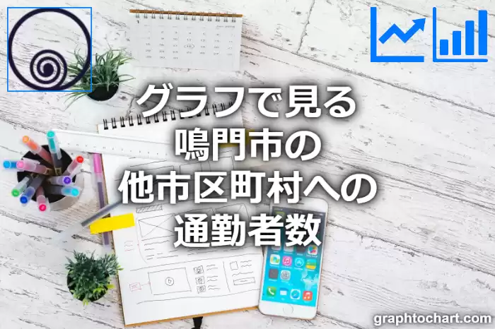 グラフで見る鳴門市の他市区町村への通勤者数は多い？少い？(推移グラフと比較)