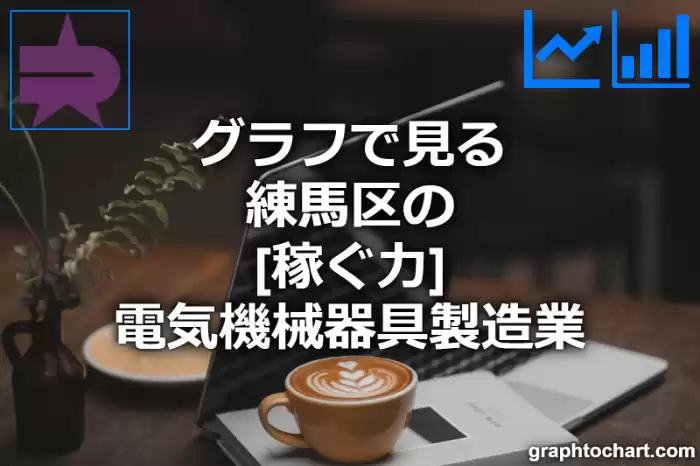 グラフで見る練馬区の電気機械器具製造業の「稼ぐ力」は高い？低い？(推移グラフと比較)