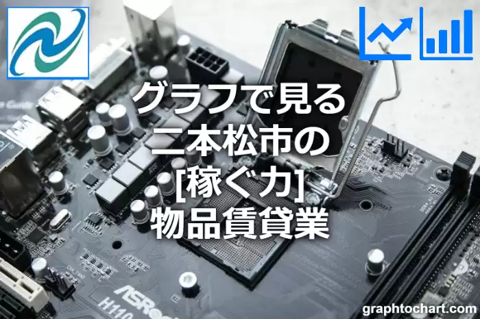 グラフで見る二本松市の物品賃貸業の「稼ぐ力」は高い？低い？(推移グラフと比較)