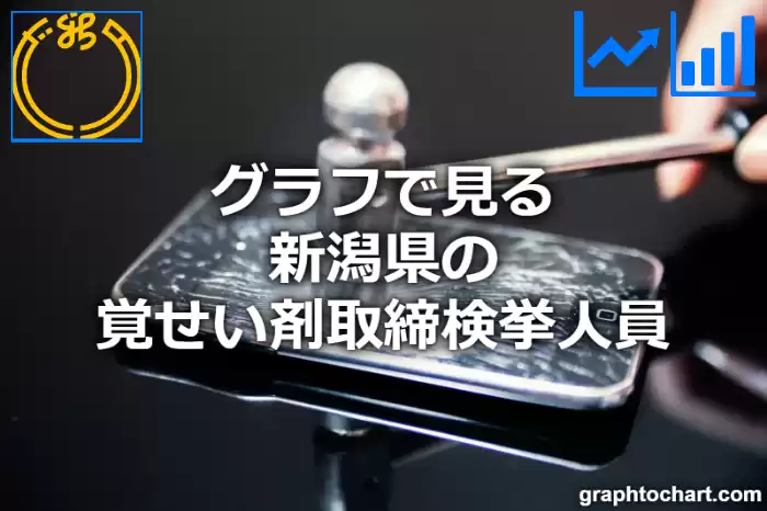 グラフで見る新潟県の覚せい剤取締検挙人員は多い？少い？(推移グラフと比較)