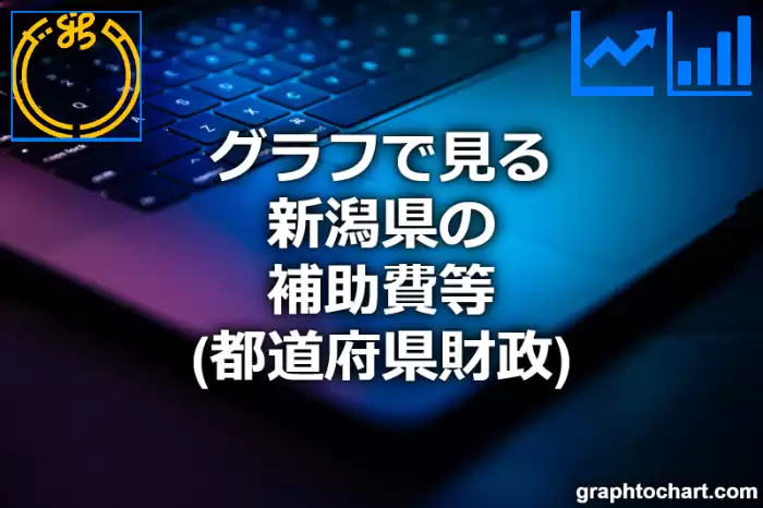 グラフで見る新潟県の補助費等は高い？低い？(推移グラフと比較)