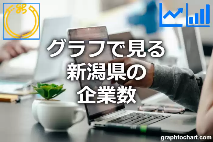 グラフで見る新潟県の企業数は多い？少い？(推移グラフと比較)