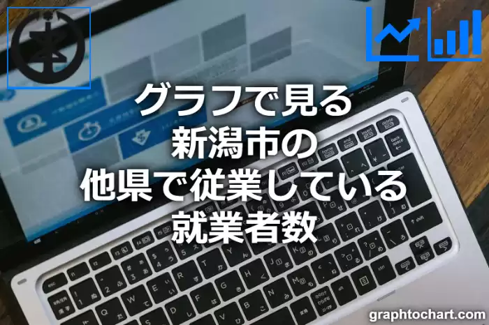 グラフで見る新潟市の他県で従業している就業者数は多い？少い？(推移グラフと比較)