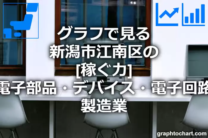 グラフで見る新潟市江南区の電子部品・デバイス・電子回路製造業の「稼ぐ力」は高い？低い？(推移グラフと比較)