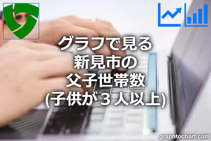 グラフで見る新見市の父子世帯数（子供が３人以上）は多い？少い？(推移グラフと比較)