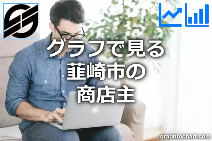 グラフで見る韮崎市の商店主は多い？少い？(推移グラフと比較)