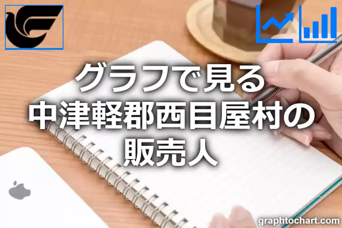 グラフで見る中津軽郡西目屋村の販売人は多い？少い？(推移グラフと比較)