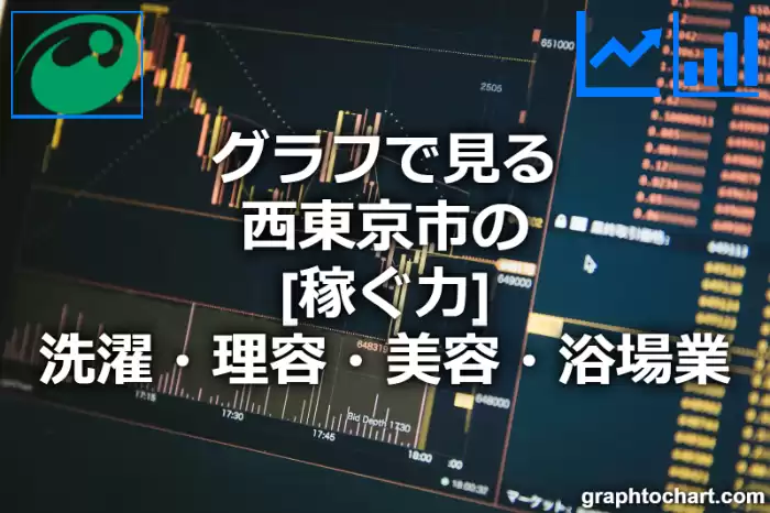 グラフで見る西東京市の洗濯・理容・美容・浴場業の「稼ぐ力」は高い？低い？(推移グラフと比較)