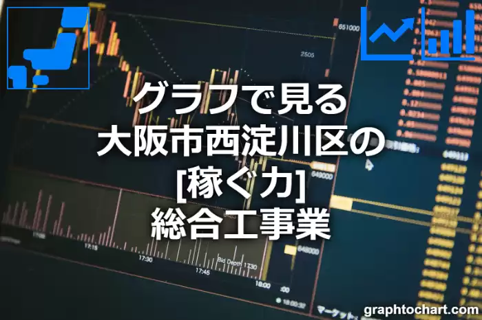 グラフで見る大阪市西淀川区の総合工事業の「稼ぐ力」は高い？低い？(推移グラフと比較)