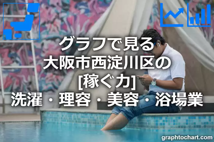グラフで見る大阪市西淀川区の洗濯・理容・美容・浴場業の「稼ぐ力」は高い？低い？(推移グラフと比較)