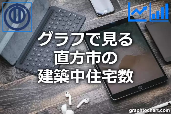 グラフで見る直方市の建築中住宅数は多い？少い？(推移グラフと比較)